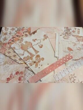 Birds & Florals Theme Great Quality Scrapbook Papers - All New